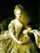 Alexander Roslin Portrait of Hedwig Elizabeth Charlotte of Holstein-Gottorp painting